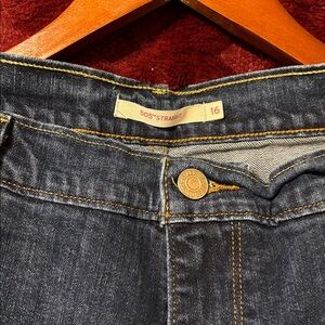 Levi's 505 Straight Jeans - Deep Indigo